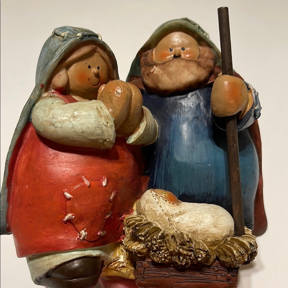 Christmas Nativity Figurine Set